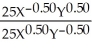 a.   =   =     =       =   =     =   b.Exchange equilibrium requires that each individuals MRS be equated to the ratio of the prices.   =   =     =   =   Dave's equilibrium condition: Y = (2/3)x   =     =   Bob's equilibrium condition:   Bob is currently consuming 5 units of X and 10 units of Y which satisfies the condition   Dave is currently consuming 12 units of X and 8 units of Y which satisfies the condition   The two individuals have achieved exchange equilibrium, so it would not be possible to make one better off without harming the other. The exchange equilibrium is not unique. There are an infinite number of possibilities (assuming partial units) that can satisfy the conditions for equilibrium.