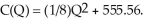 The market structure of Red Raider Gear is best characterized by monopolistic competition. Red Raider Gear is one of the producers in this market. The demand for Red Raider Gear is: The resulting marginal revenue curve is The Red Raider Gear cost function is Therefore we have MC (Q) = 0.25Q. Determine the profit maximizing level of output and the price charged to customers for Red Raider Gear. Is this a long-run equilibrium?