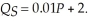 The market demand and supply functions for Easton Redline slow-pitch softball bats are:   and   Calculate the equilibrium quantity and price and point elasticity of demand in equilibrium. Next, calculate consumer surplus. Suppose the Easton bats are taxed $25 per unit. Calculate the revenues generated by the tax. Calculate the loss in consumer surplus. What percentage of the burden of the tax is paid for by consumers?