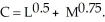 A farmer uses M units of machinery and L hours of labor to produce C tons of corn, with the following production function   This production function exhibits: A)  decreasing returns to scale for all output levels. B)  constant returns to scale for all output levels. C)  increasing returns to scale for all output levels. D)  no clear pattern of returns to scale.