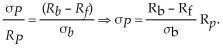 To find Donna's optimal portfolio return and portfolio risk, we need to first equate the slope of her indifference curve to the slope of her budget constraint. This implies   We may then substitute this level of portfolio risk into her budget constraint to find her optimal rate of return   We can plug this optimal portfolio return into the expression for portfolio risk above and get:   Using the values from the table, we see that Donna's optimal portfolio return is   Donna's optimal portfolio risk is  