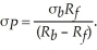 To find Donna's optimal portfolio return and portfolio risk, we need to first equate the slope of her indifference curve to the slope of her budget constraint. This implies   We may then substitute this level of portfolio risk into her budget constraint to find her optimal rate of return   We can plug this optimal portfolio return into the expression for portfolio risk above and get:   Using the values from the table, we see that Donna's optimal portfolio return is   Donna's optimal portfolio risk is  