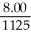 a.E =   ∙   E =   ∙   E =   ∙   E =   = -0.533 b.Since 4.00 is within this arc, -0.533 can be regarded as the relevant elasticity. We will use $4.50 and 525 as the beginning price and quantity. -0.533 =   ∙   -0.533 =   ∙   -0.533 =   =   -0.533 =   = -17   + 8925 -279.83 - 0.533   = -17   + 8925 16.47   = 9204.83   = 558.88 Joe's move doesn't make sense since demand is inelastic. With inelastic demand, price and total expenditures move in the same direction. As he lowers price, total expenditures will also fall. To verify: Before Cut total expenditures = $4.50 × 525 = $2,362.50 After Cut total expenditures = $4.00 × 559 = $2,236.00