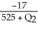 a.E =   ∙   E =   ∙   E =   ∙   E =   = -0.533 b.Since 4.00 is within this arc, -0.533 can be regarded as the relevant elasticity. We will use $4.50 and 525 as the beginning price and quantity. -0.533 =   ∙   -0.533 =   ∙   -0.533 =   =   -0.533 =   = -17   + 8925 -279.83 - 0.533   = -17   + 8925 16.47   = 9204.83   = 558.88 Joe's move doesn't make sense since demand is inelastic. With inelastic demand, price and total expenditures move in the same direction. As he lowers price, total expenditures will also fall. To verify: Before Cut total expenditures = $4.50 × 525 = $2,362.50 After Cut total expenditures = $4.00 × 559 = $2,236.00