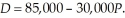 The demand curve for the daily edition of the Lubbock Avalanche Journal is   The current price of the newspaper is $0.50. Derive the Consumer Surplus for the newspaper.