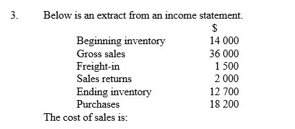   A)  $16 900. B)  $17 500. C)  $19 500. D)  $21 000. 