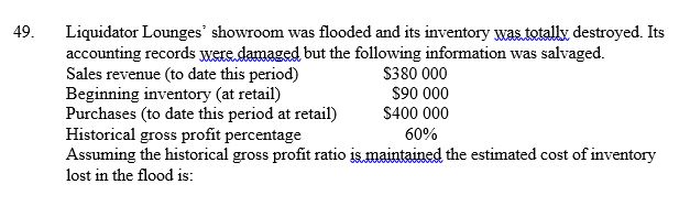   A)  $110 000. B)  $66 000. C)  $490 000. D)  $90 000. 