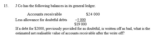   A)  $21 000 B)  $17 000 C)  $19 000 D)  $22 000 