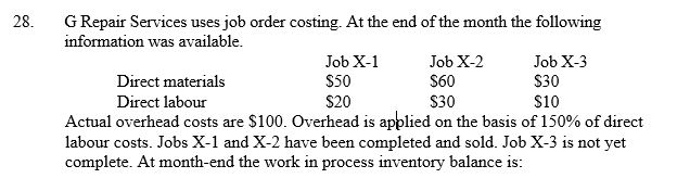   A)  $25. B)  $40. C)  $55. D)  $140. 