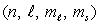 Which of the following   combinations is impossible for an electron in an atom? A)  3, 1, 1, -1/2 B)  6, 2, 0, 1/2 C)  3, 2, -2, -1/2 D)  3, 1, -2, 1/2 E)  1, 0, 0, -1/2