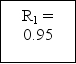 A product consists of three components arranged as follows:           If all three components must function for the product to function, then the product's overall reliability is approximately A)  0.812. B)  0.90. C)  0.933. D)  0.95.