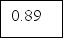 The overall reliability of the following system is                   A)  0.787. B)  0.85. C)  0.89. D)  0.919.