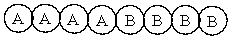 The following polymer is classified as a(an)  ________.   A)  homopolymer B)  block copolymer C)  graft copolymer D)  alternating copolymer E)  random copolymer