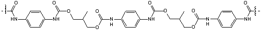 What is the classification of the following polymer?   A)  polyester B)  polyamide C)  polyurethane D)  polycarbonate E)  none of these