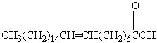 The following compound is best classified as a(n)  _________.   A)  simple lipid B)  unsaturated triglyceride C)  unsaturated fatty acid D)  fat E)  wax