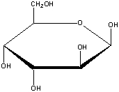  What is the correct name for the following compound?   A)  \alpha -D-idopyranose B)  \beta -D-altopyranose C)  \beta -D-glucopyranose D)  \alpha -D-galactopyranose E)  \beta -D-gulopyranose 