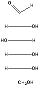 Draw the chair conformation for the following monosaccharide.  