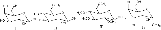 Which of the following compound(s)  would give a positive Tollens test?   A)  I B)  II C)  III D)  IV E)  I & II