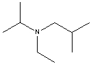 What is the common name for the following compound?   A)  ethylisobutylisopropylamine B)  ethylisopropylbutylamine C)  sec-butylethylpropylamine D)  sec-butylethylisopropylamine E)  none of these