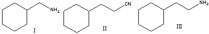 Predict the product for the following reaction.       A)  I B)  II C)  III D)  IV E)  none of these