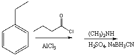 Predict the product for the following reaction sequence.     A)  I B)  II C)  III D)  IV E)  none of these