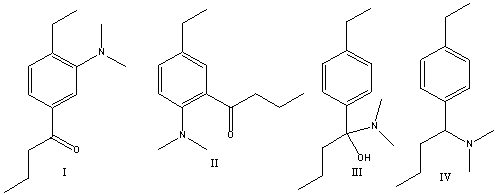 Predict the product for the following reaction sequence.     A)  I B)  II C)  III D)  IV E)  none of these