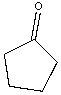 Provide both resonance structures of the enolate formed when the following ketone is treated with a base.  