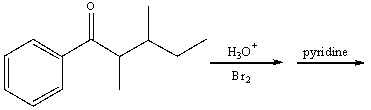 Predict the major product for the following reaction.     A)  I B)  II C)  III D)  IV E)  none of these