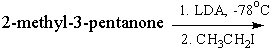 Predict the product(s)  for the following reaction.     A) I B) II C) III D) IV E)  none of these