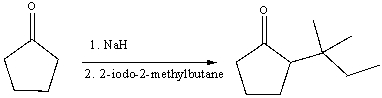 Explain if the following reaction will yield the product shown.  