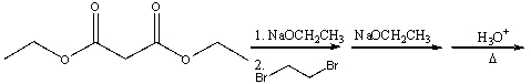 Predict the final product for the following reaction sequence.     A)  I B)  II C)  III D)  IV E)  V