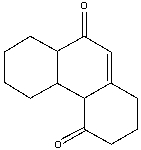 Provide the reactants necessary to prepare the following compound using Robinson annulation.       A)  I B)  II C)  III D)  IV E)  I & III
