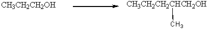Using 1-propanol as your only source of carbon and using any other reagents of your choice provide a stepwise synthesis for the following conversion.  
