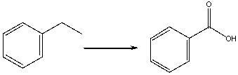 Which of the following reagent(s)  can be used to carryout the following conversion?   A)  PCC/CH<sub>2</sub>Cl<sub>2</sub> B)  CO<sub>2</sub> followed by H<sub>3</sub>O<sup>+</sup> C)  mCPBA D)  Na<sub>2</sub>Cr<sub>2</sub>O<sub>7</sub>/H<sub>2</sub>SO<sub>4</sub>/H<sub>2</sub>O E)  both A & D