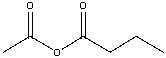 What is the IUPAC name for the following compound?   A)  methanoic propanoic anhydride B)  methanoic butanoic anhydride C)  ethanoic propionic anhydride D)  ethanoic butanoic anhydride E)  butanoic ethanoic anhydride