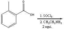 Predict the product for the following reaction.  
