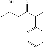 What is the IUPAC name for the following compound?   A)  4-oxo-5-phenyl-2-hexanol B)  5-hydroxy-2-phenyl-3-hexanone C)  2-hydroxy-5-phenyl-4-hexanone D)  2-hydroxypropyl-1-phenylethyl ketone E)  5-hydroxy-3-keto-2-phenylhexane