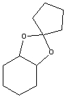 Which one of the following pairs of compounds will yield the following product in the presence of sulfuric acid?     A)  I B)  II C)  III D)  IV E)  V