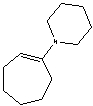 Provide the reactants that will form the following enamine.  