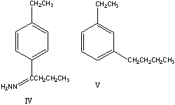 Provide the major product for the following reaction sequence.       A)  I B)  II C)  III D)  IV E)  V