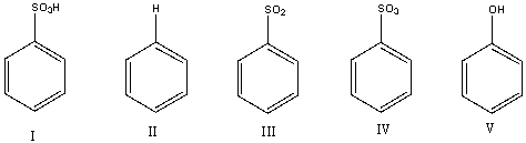Predict the product for the following reaction.     A)  I B)  II C)  III D)  IV E)  V