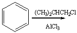 Predict the major product for the following reaction.       A)  I B)  II C)  III D)  IV E)  none of these