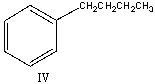 Predict the major product for the following reaction.       A)  I B)  II C)  III D)  IV E)  none of these