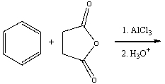 Predict the structure of the product for the following reaction.  
