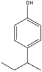 What is the IUPAC name for the following compound?   A)  4-butylphenol B)  1-sec-butylphenol C)  4-propylphenol D)  4-sec-butylphenol E)  1-isobutylphenol