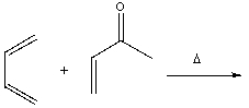 Predict the product for the following Diels-Alder reaction.     A)  I B)  II C)  III D)  IV E)  none of these