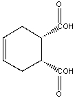 Which diene and dienophile would react to give the following Diels-Alder product?     A)  I B)  II C)  III D)  IV