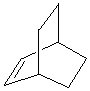 Which diene and dienophile would react to give the following Diels-Alder product?     A)  I B)  II C)  III D)  IV E)  V