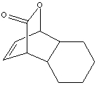 Which diene and dienophile would react to give the following Diels-Alder product?  