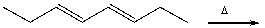 Which of the following best describes the stereochemistry of ring closure and the product for the following reaction?   A)  disrotatory, cis-3,4-diethylcyclobutene B)  conrotatory, cis-3,4-diethylcyclobutene C)  disrotatory, trans-3,4-diethylcyclobutene D)  conrotatory, trans-3,4-diethylcyclobutene